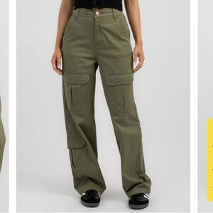 Ava and ever Olive Green Cargo Pants